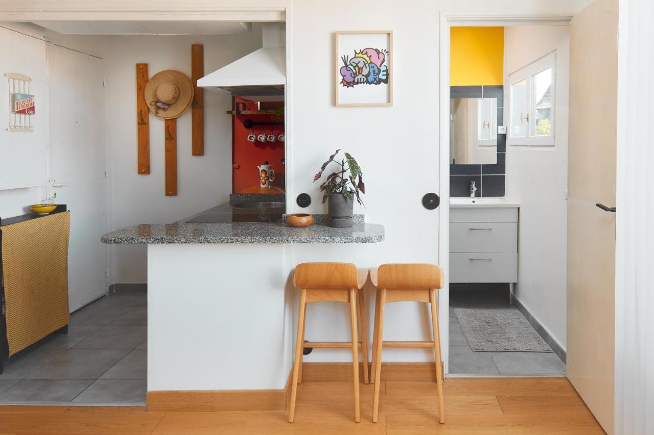 Studio Loft Design 70's Lejlighed Clichy Eksteriør billede