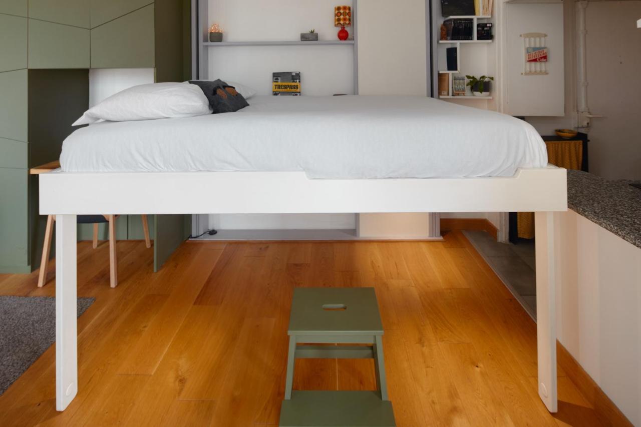 Studio Loft Design 70's Lejlighed Clichy Eksteriør billede